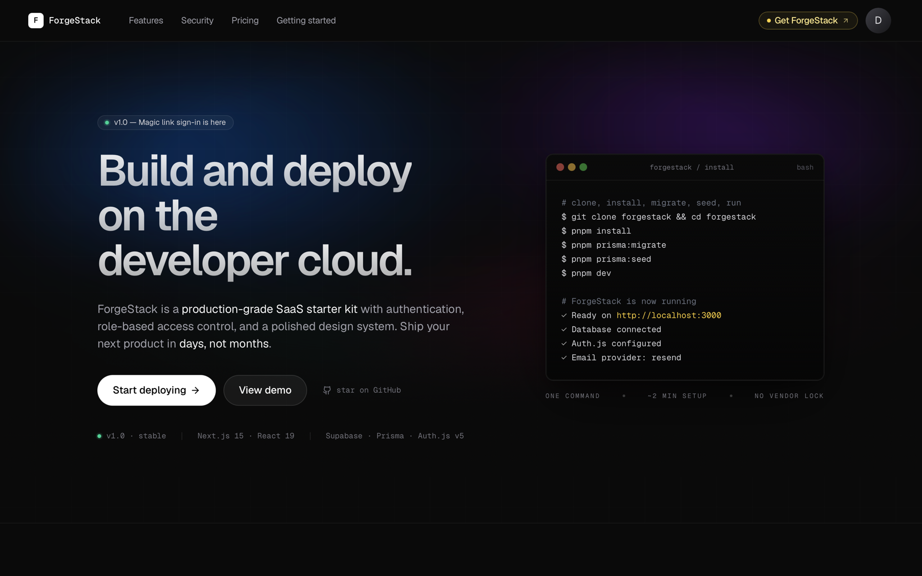Norcel marketing landing page