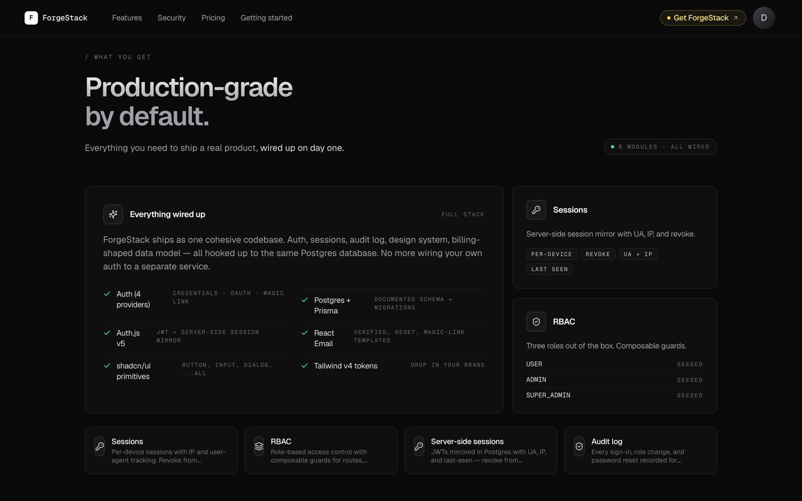 Norcel production-grade module